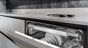 LG Dishwasher Model DFB425FP with Steam Cleaning