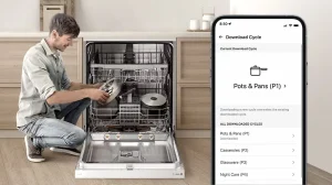 ماشین ظرفشویی ال جی مدل DFB425FP بخارشوردار