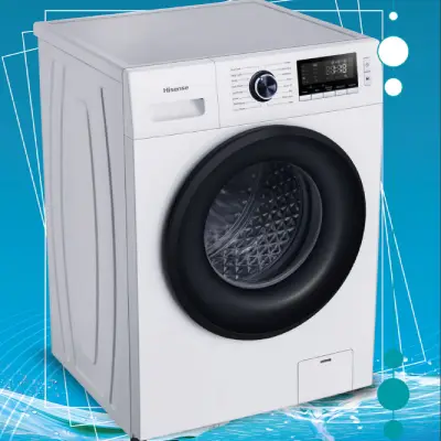 لباسشویی هایسنس تمام اتوماتیک درب از جلو مدل WFKV8010D